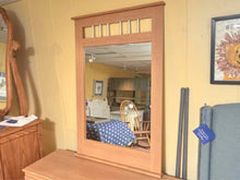 Maple  6 Drawer Dresser with Mirror