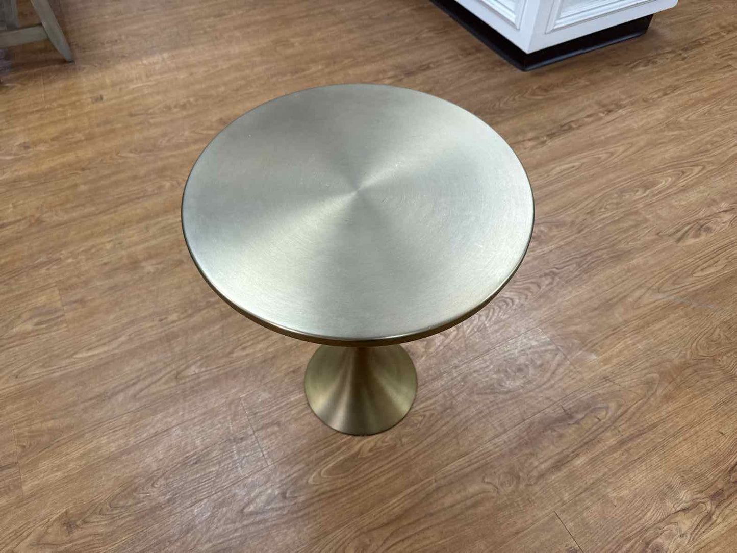 Matte Gold Accent Tables
