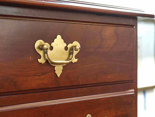Hitchcock Solid Cherry Chest on Chest