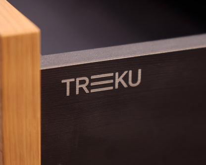 Treku "Aura" Teak and White Media Furniture