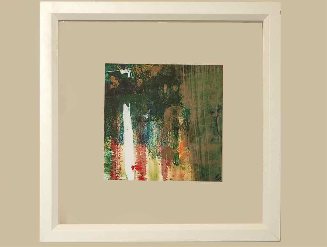 Framed Print: "Mini Abstract Sketch II"