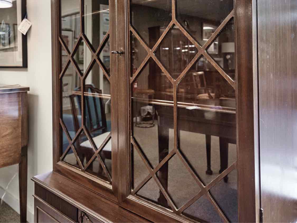 Grand Rapids Mahogany China Cabinet
