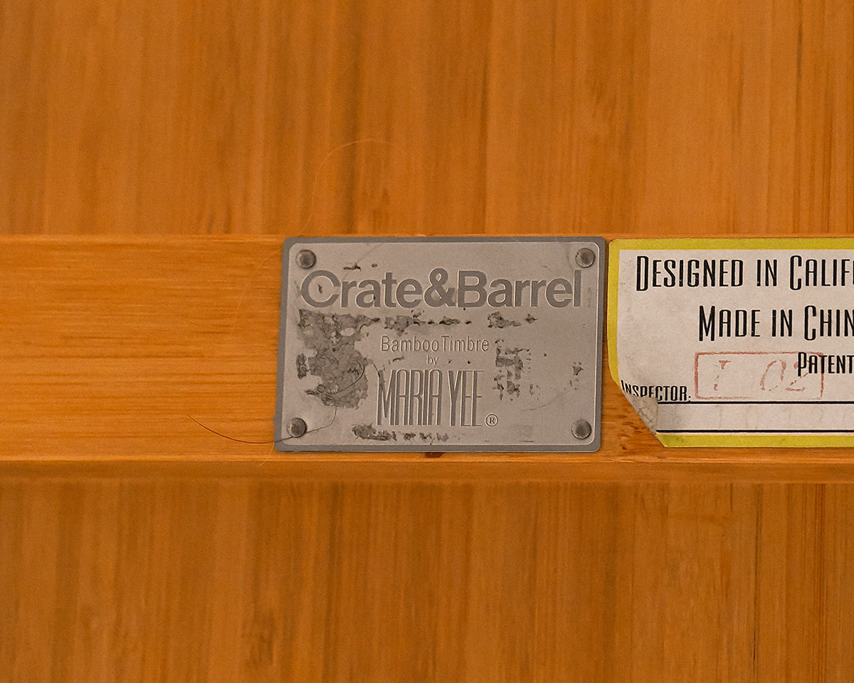 Crate & Barrel Rectangular Dining Table