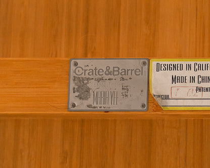 Crate & Barrel Rectangular Dining Table