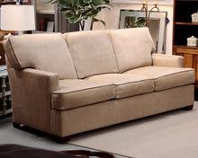 Century Furniture Three Cushion Gray Sofa