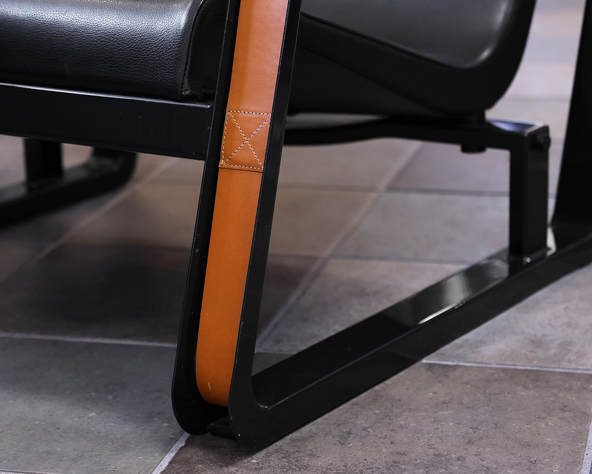 Pair of "Jean Prouve" by Cite Lounge chairs