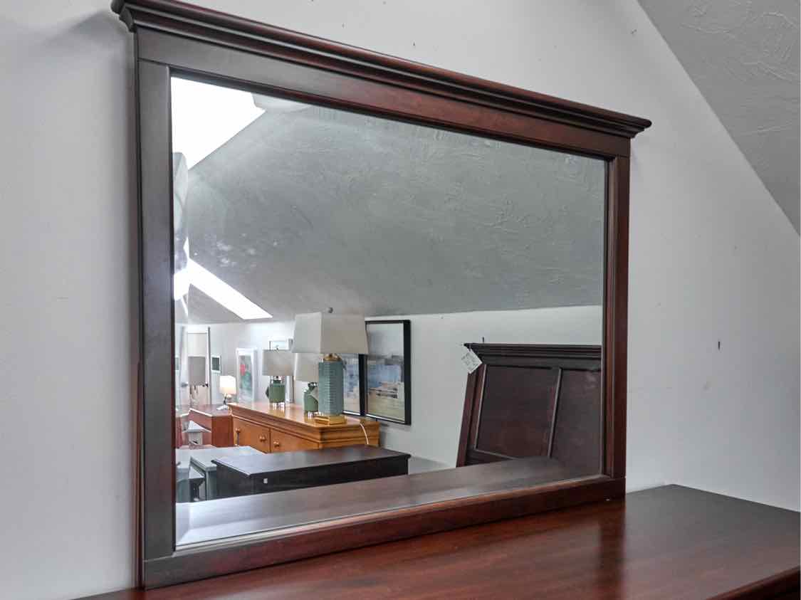 Espresso 10 Drawer Dresser & Mirror