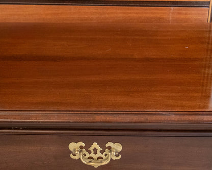Pair of Ethan Allen 'Georgian Court' Cherry 2 Drawer Nightstands