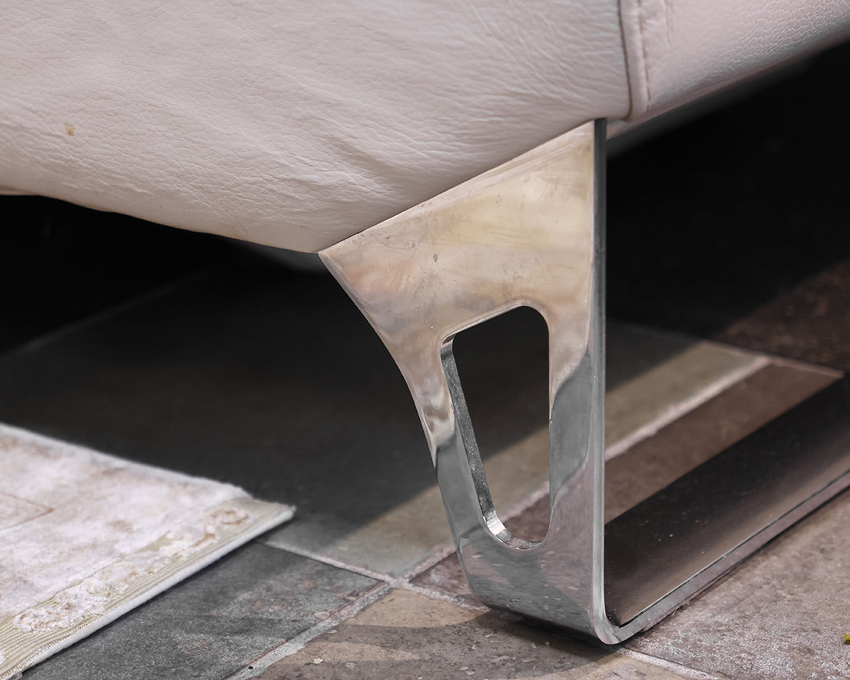Roche Bobois Leather Reclioning Sofa