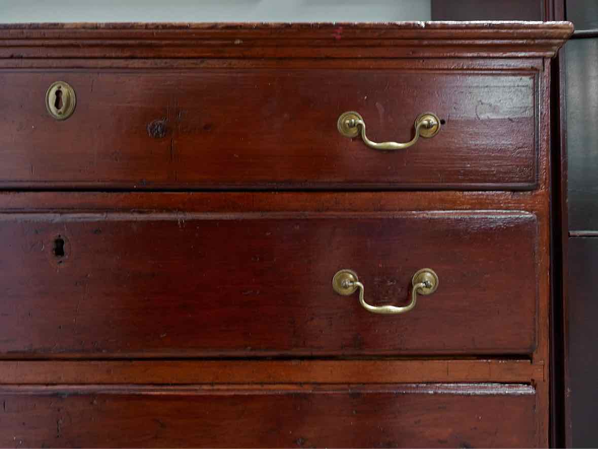 Period Antique Dresser with 4 Drawers