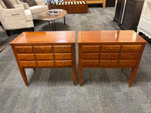 Pair of Ethan Allen 3-Drawer End Tables