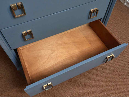 'Stormy Skies' 4 Drawer Retro Handles Chest