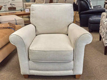 Rowe Roll Arm Chair & Matching Ottoman