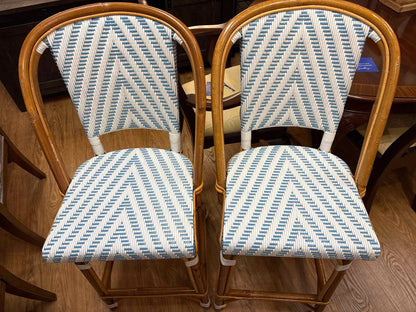 Set of 4 Bistro-Style Bar Stools