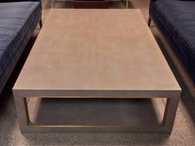 Restoration Hardware 'Cela' Shagreen Cocktail Table