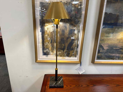 'Streamline' Brass Buffet Lamp