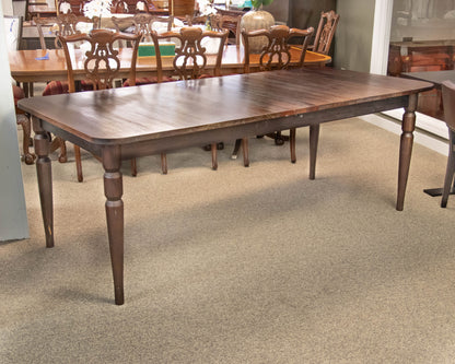 Crate & Barrel Fremont Dining Table with Leaf