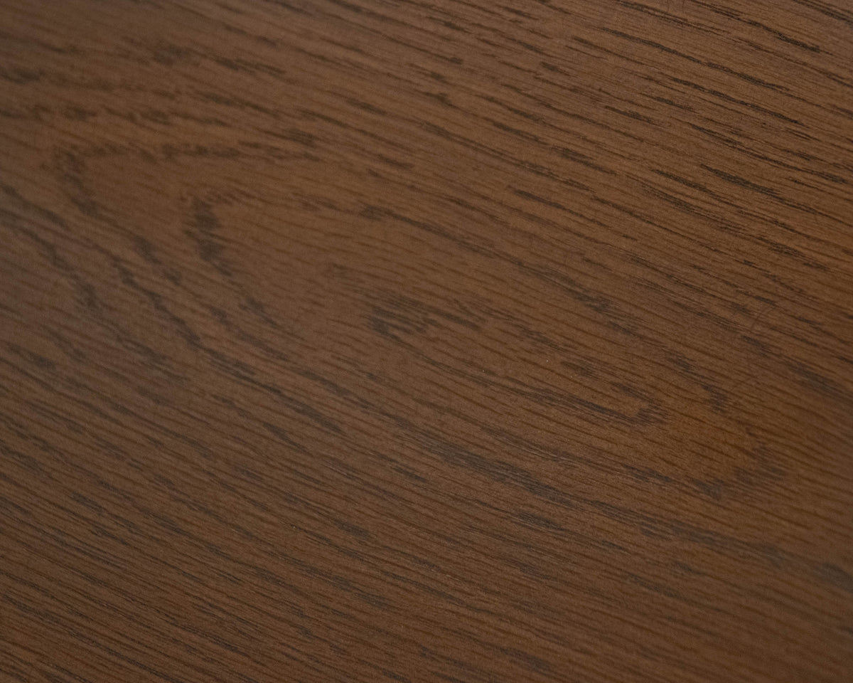 Restoration Hardware Aero Round Dining Table in Dark Brown "Walnut"