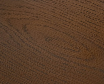 Restoration Hardware Aero Round Dining Table in Dark Brown "Walnut"