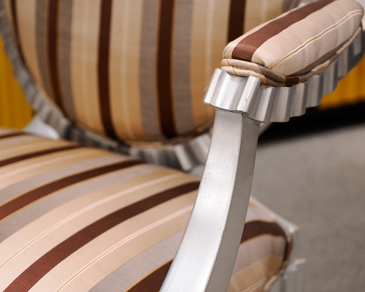 Donghia 'Grande Flute' Arm Chair