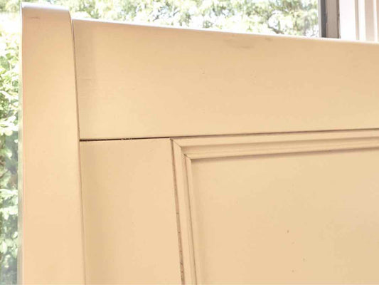 Ivory Panel King Bed