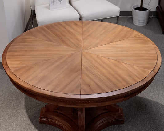 Restoration Hardware St. James Round Jupe Extension Dining Table