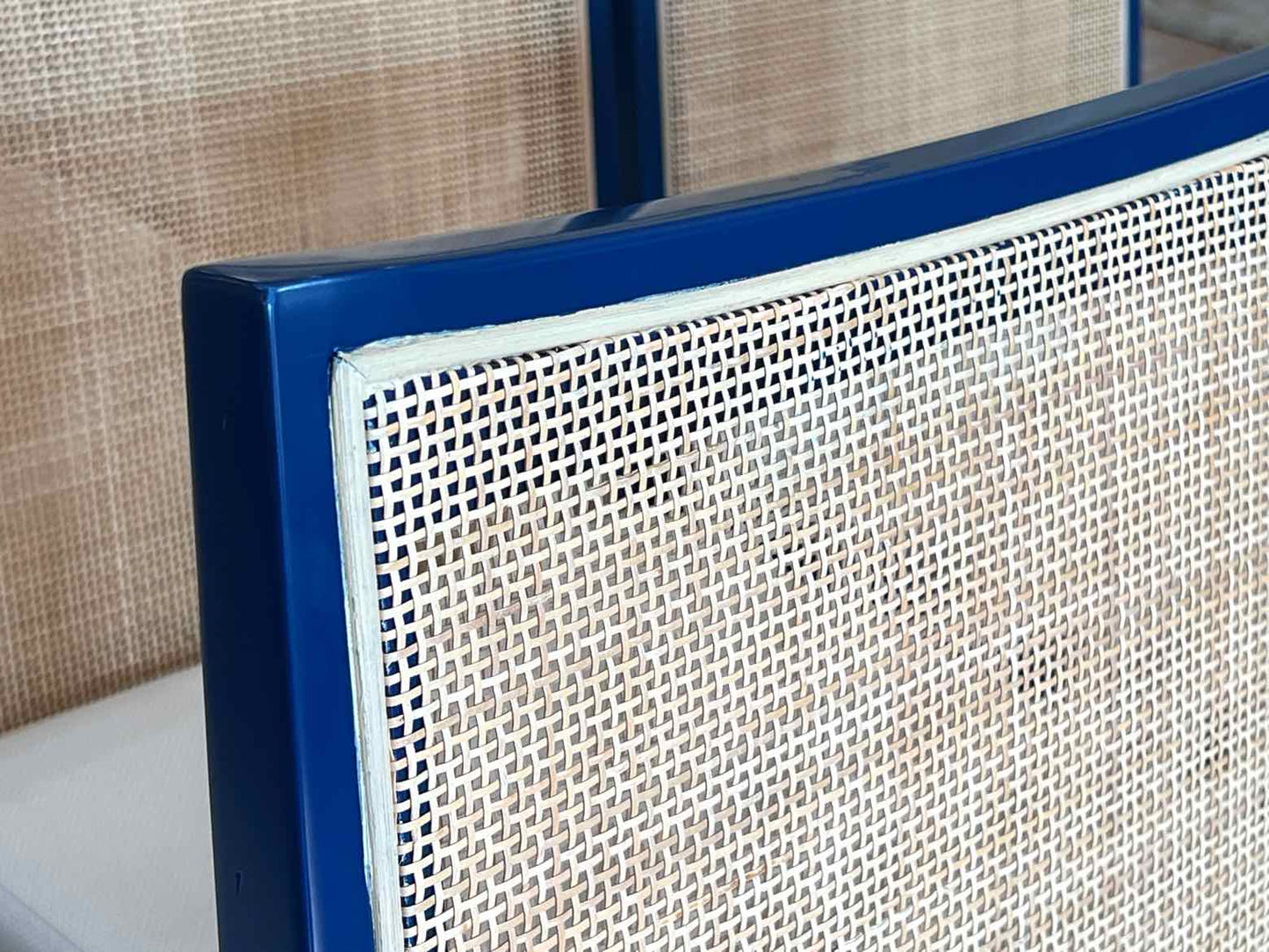 Set of 8 Blue Hand Home 'Ernest' Dining Chairs