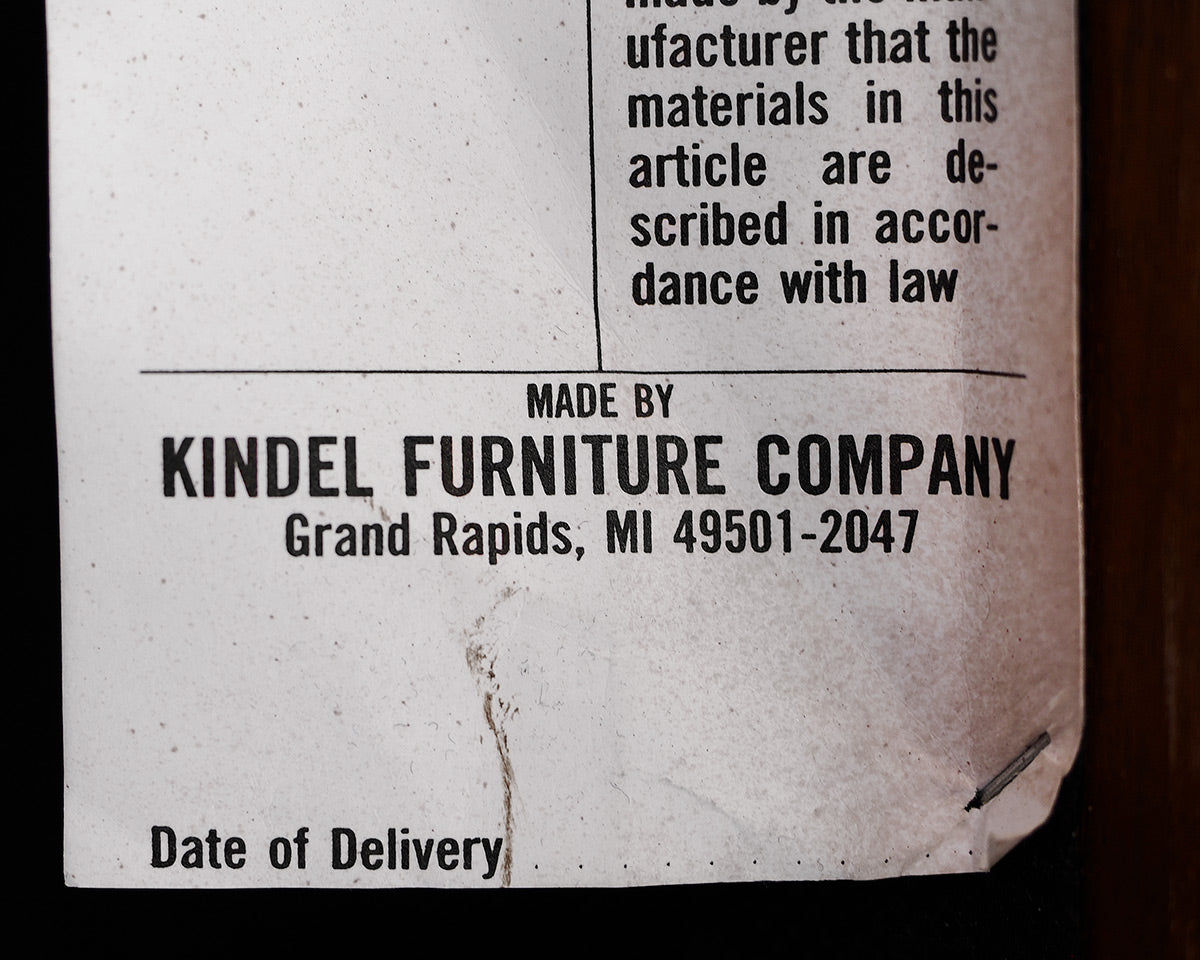 Kindel Neo-classical Mahogany Bench