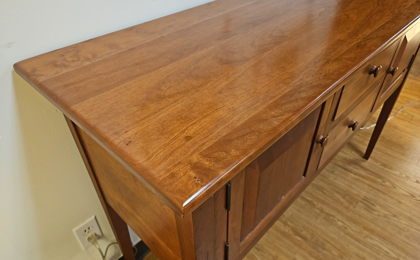 Cherry Huntboard w/ 2 Drawers