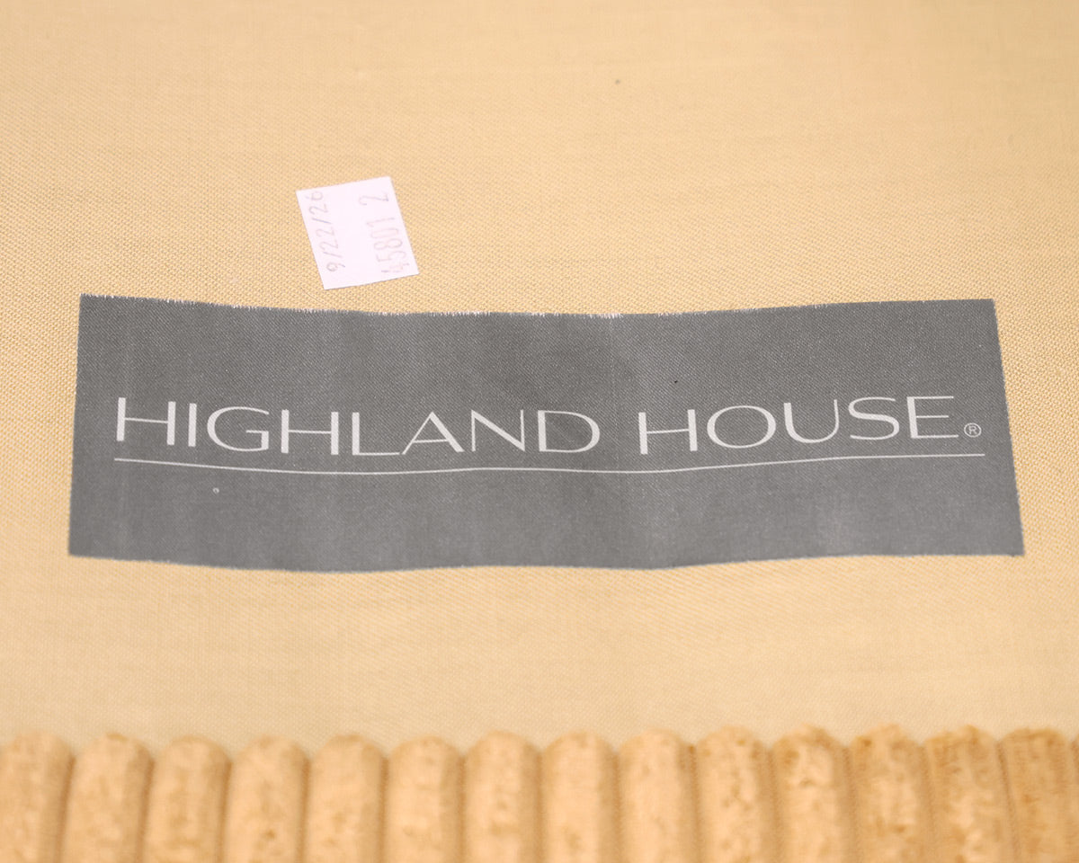 Pair of Highland House Upholstered Swivel Chairs