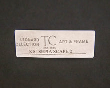 'Sepia Scape 2' Framed Print
