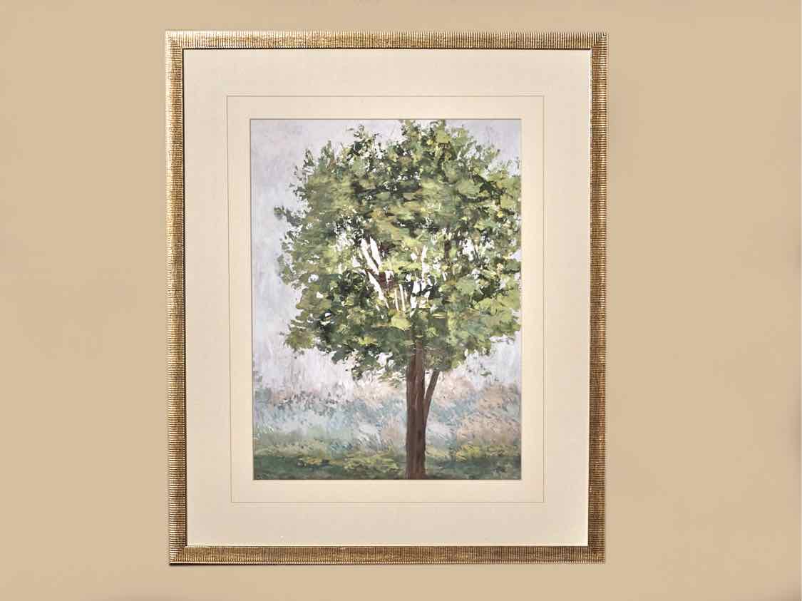 'Country Side Growth II' Framed Print
