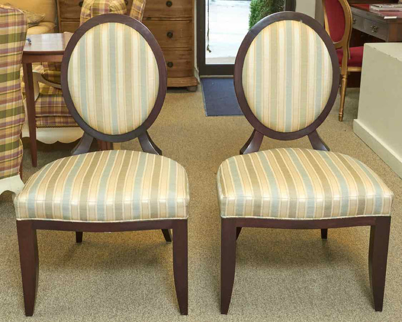 Pair of Barbara Barry for Baker Chairs