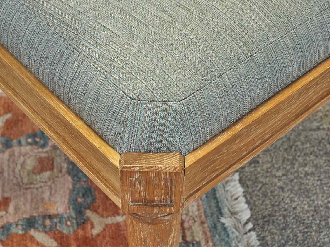 Pair of Rustic Oak Framed Arm Chairs