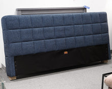 Pottery Barn Indigo Upholstery King Bed