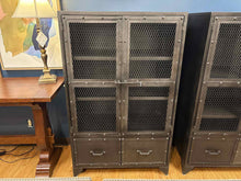 RH Vintage Industrial Steel Cabinet