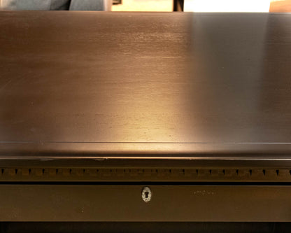 RH 'St James" Antique Black Finish 2 Hanging File Drawer Desk