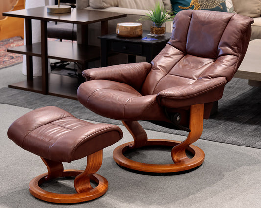 Ekornes Stressless Chair and Ottoman