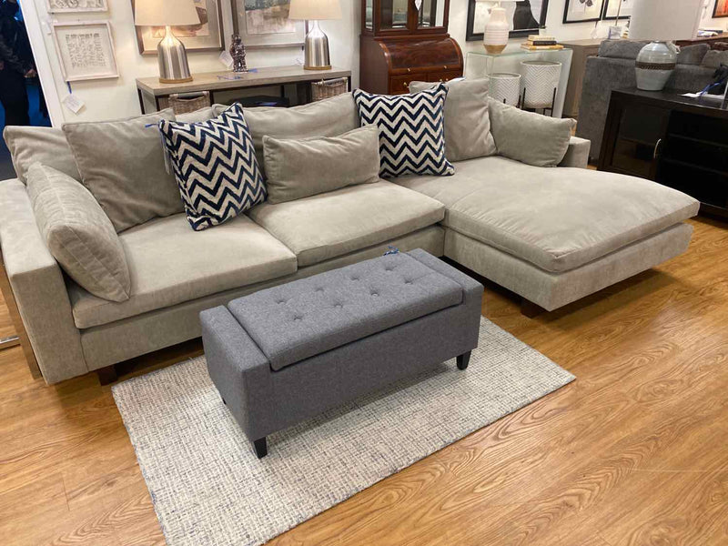 West Elm 'Harmony' Sectional with Chaise