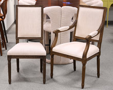Set of 12 Restoration Hardware Dining Chairs 2 with arms