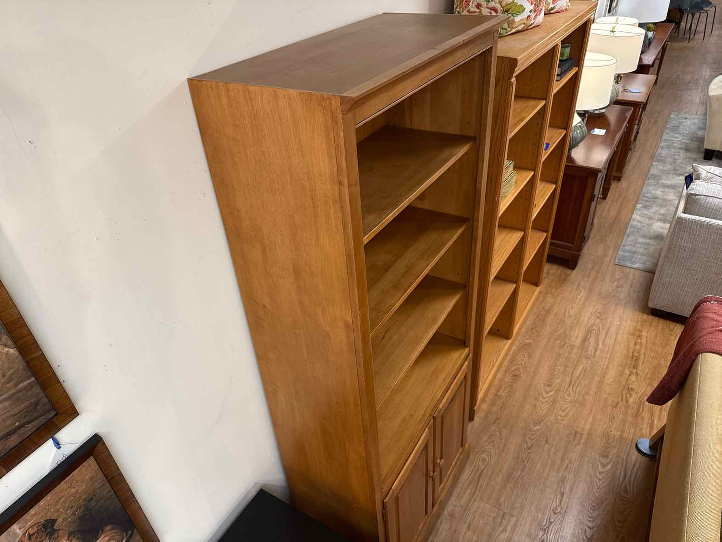 Ethan Allen Oak Bookcase