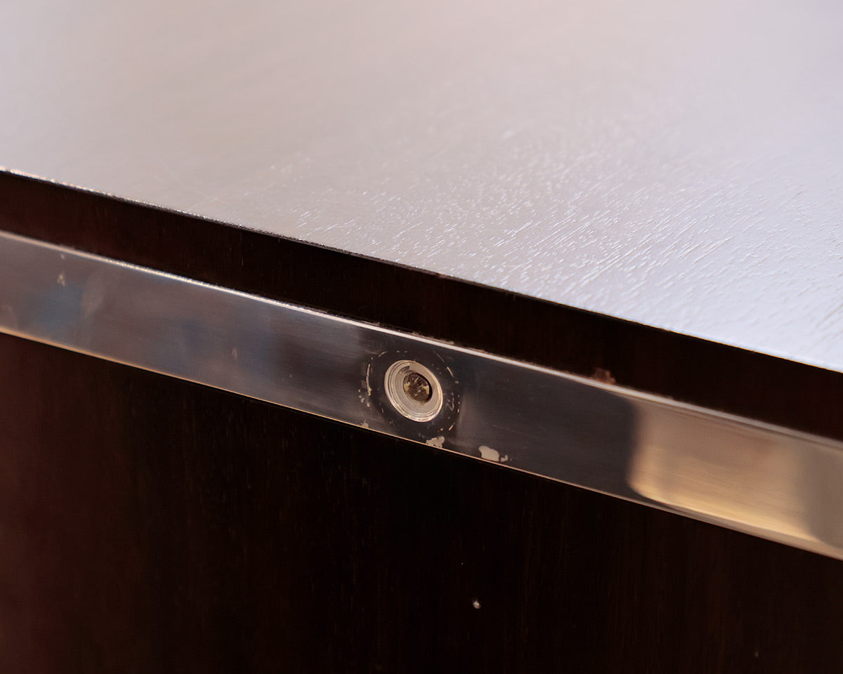 Pair of RH "Rivet Industrial" Nightstands
