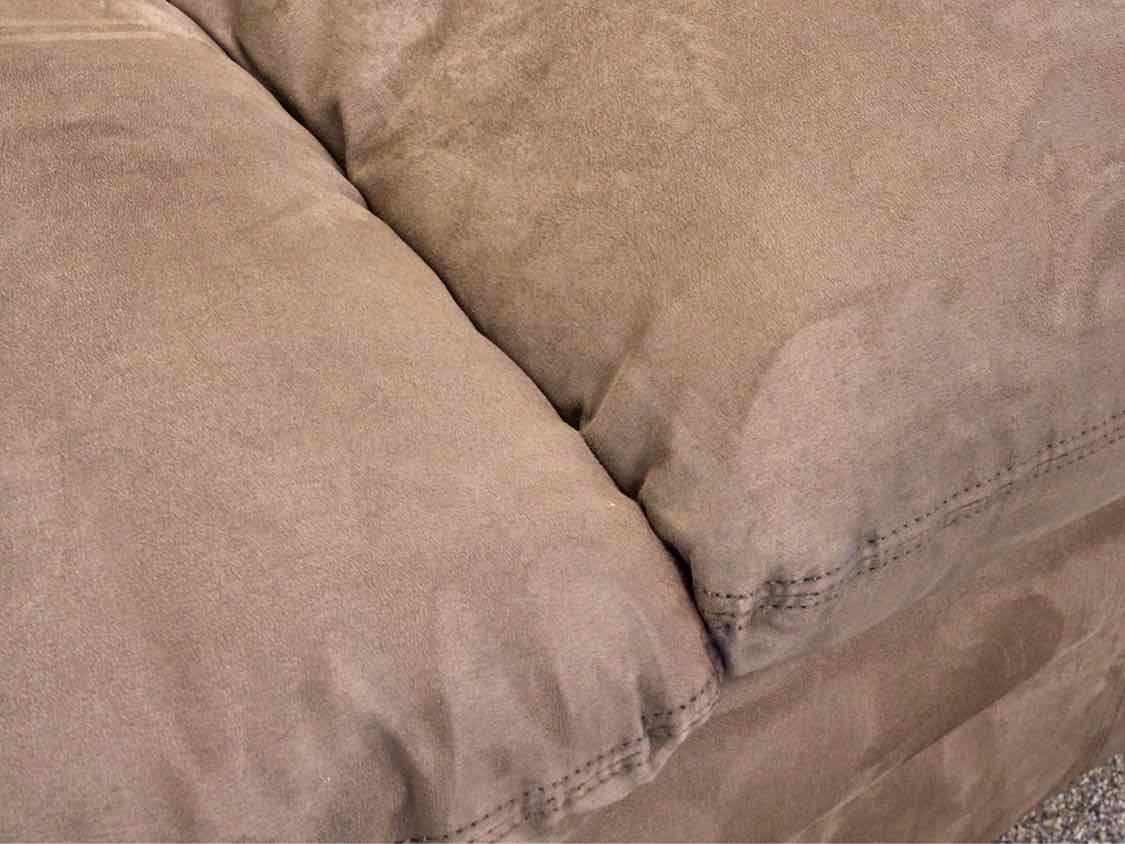 Brown Micro Suede Sofa