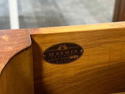 Marmer Bros Tiger Maple Dresser w/ Mirror