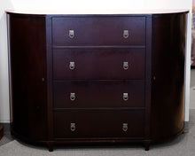 Mitchell Gold + Bob Williams Mahogany Demilune Accent Chest