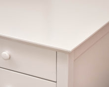 Vermont Tubbs White Finish Four Drawer Desk