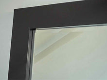 Contemporary Black Floor Mirror