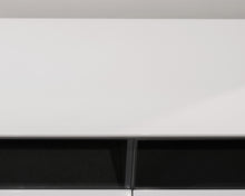 White 3 Drawer Media/Console Table