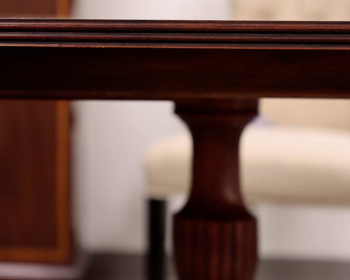 Henkel Harris Double Pedestal Inlaid Dining Table