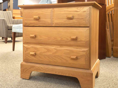 Vaughn Basset 3 Drawer Nightstand